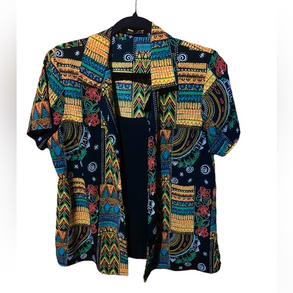 Notations Patterned Shirt - Picture 4 of 4